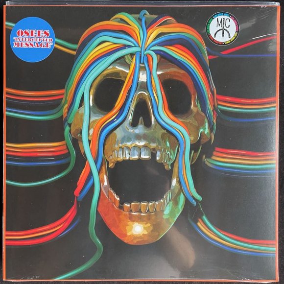 Thee Oh Sees, Intercepted Message, Limited Red, Blue Colored Vinyl Record, NEW - Picture 1 of 2